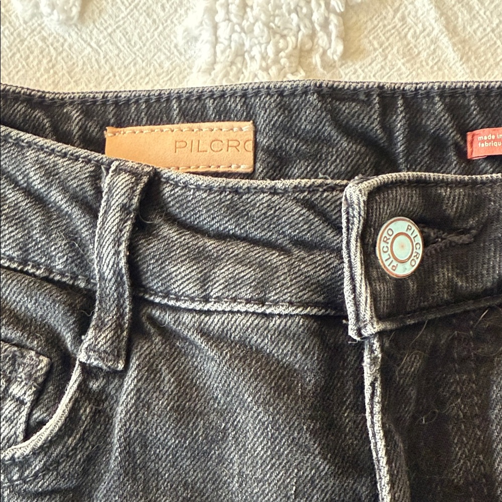 Anthropologie Pilcro Dark Gray Jeans